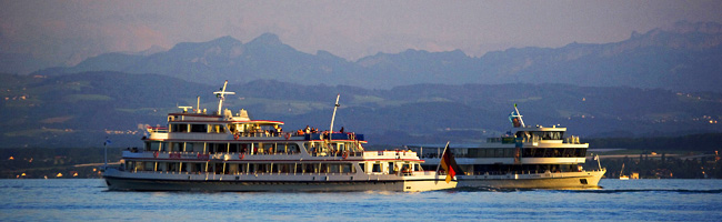 Bootsfahrt im Urlaub